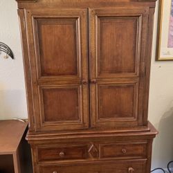 Alexander Julian Entertainment Center with Drawer Storage
