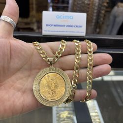 22kCentenario 14k Chain & Bezel 🎄 We Buy Gold 14k $70 X Gram