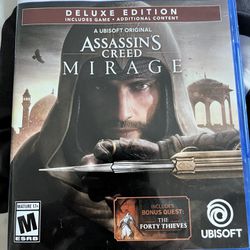 Assassins Creed Mirage Deluxe Ps5