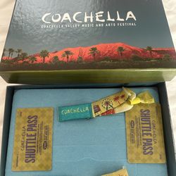 Coachella weekend 2 with shuttle 2 wristbands