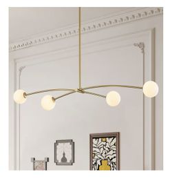 New Modern Gold Chandelier