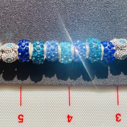 Handmade Charm Bracelet, Pandora-esque, Valentine’s Day 