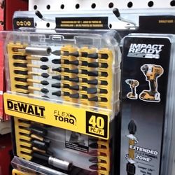 DEWALT 40PC./P.  SCREWDRIVING BIT SET 