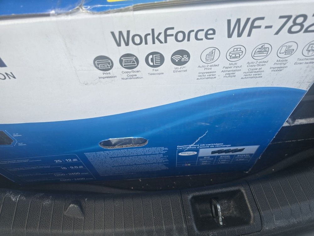 Computers & AccessoriesPrintersInkjet PrintersItem # Epson® WorkForce® Pro WF 7820 Wireless Inkjet All In One Color Printer