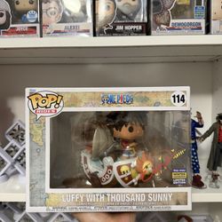 Signed Luffy On Thousand Sunny Funko Pop