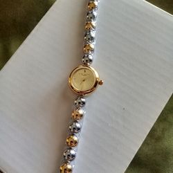 SKHL Gold And Silver Tone Watch Fashion Women's 