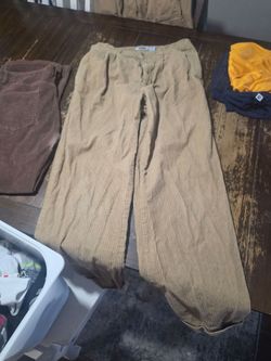 3 pairs of corduroy pants