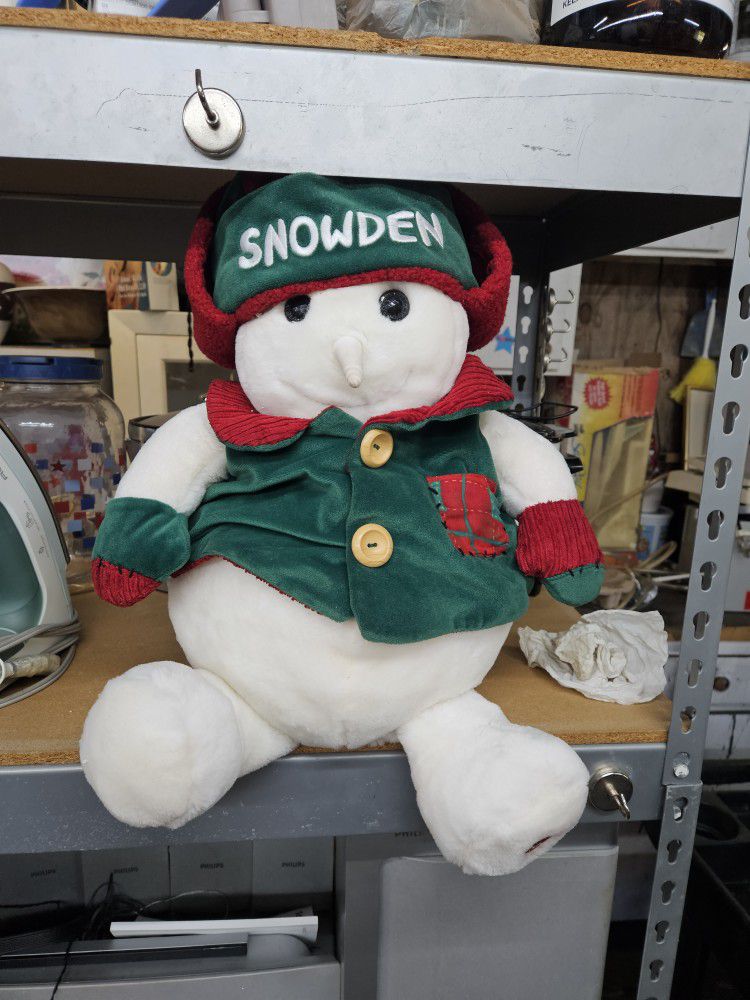 Snodwn Teddy Bear Plushie Stuffed Animal From 1998