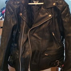 2 Motorcycle Leather Jacket 46 And 44 