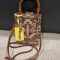 Wrangler Southwestern Print Mini Crossbody Bag
