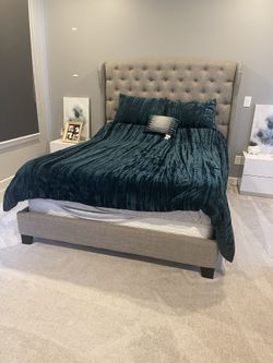Queen Mattress, & Bed Frame