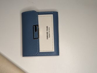 New PU Leather small Coine Money Purse Ladies Leather wallet for Women 2023 Blue 