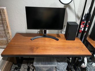 Crate And Barrel CB2 Wood Desk