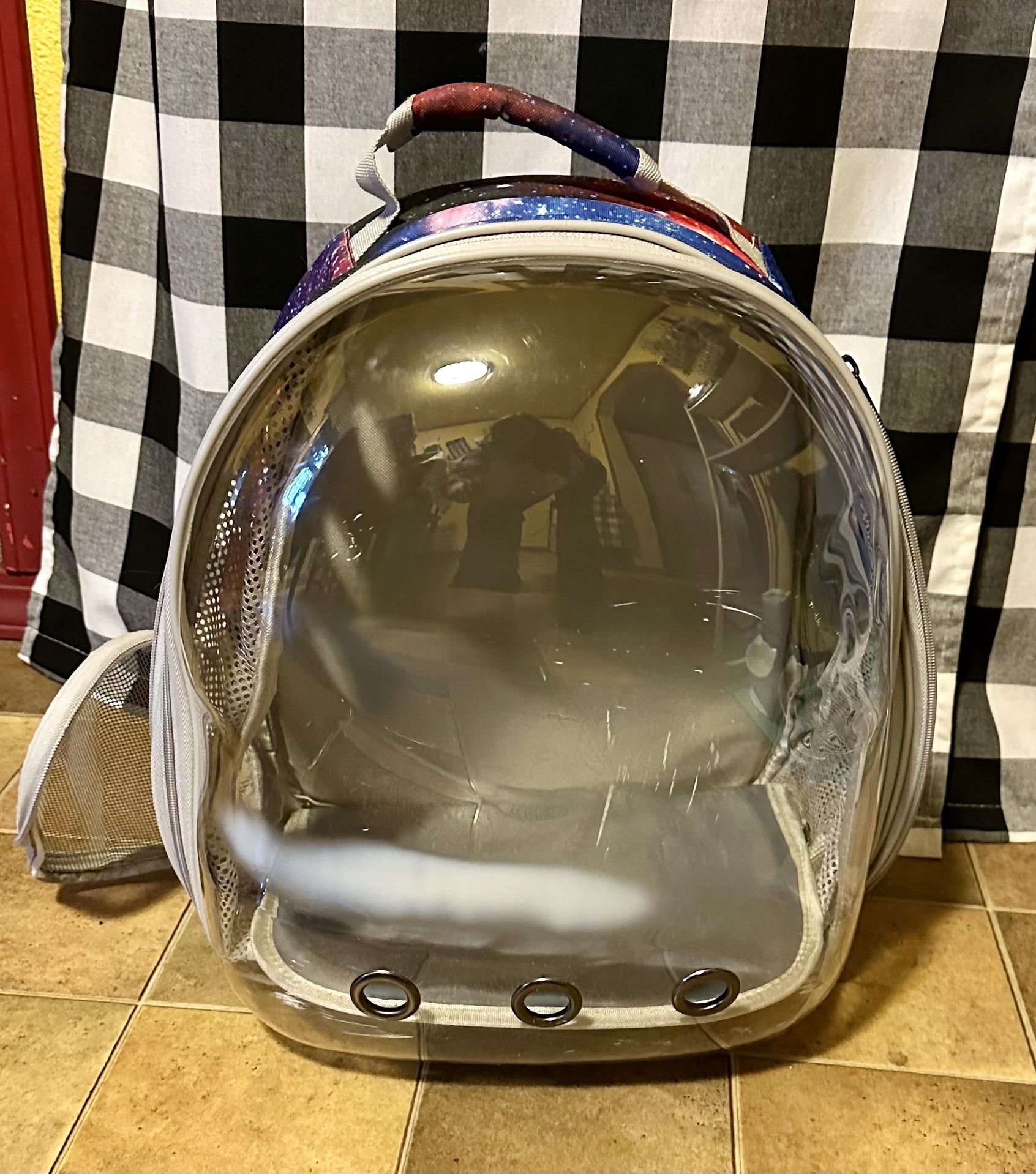 PENDING PICK UP - FREE - Small Pet (16 Pounds Or Less) Backpack Carrier