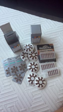 Hearing Aid Batteries 312