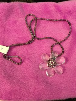 Beaded Flower Necklace