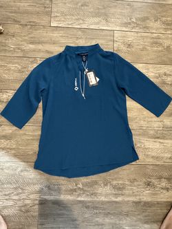Devon & Jones Ladies' Merick blouse/ shirt q zip