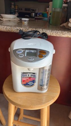 Zojirushi CD-LFC Hot Water Dispenser 3.0L White Timer Temp Control (READ