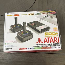 New My Arcade Atari Game Station Pro: Retro Video Game Console with 200+ Games