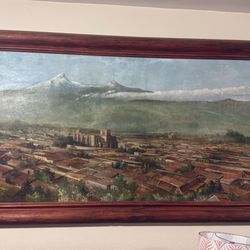 Cuadro  Pintado A Mano 