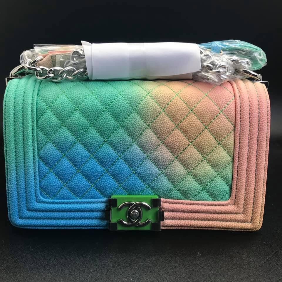 Chanel rainbow crossbody bag