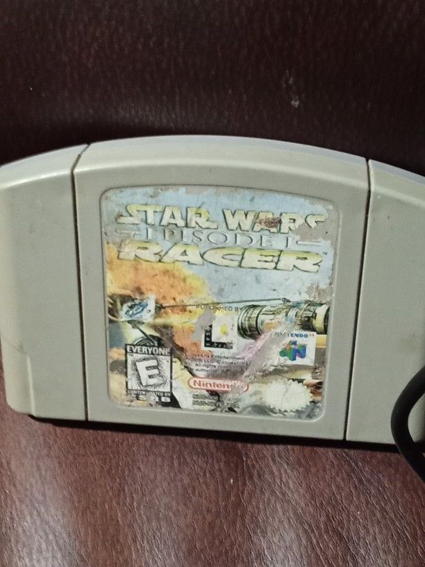 Star Wars Racer Episode 1 Nintendo Game