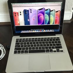 MacBook Pro 13” Mid 2012 Intel Core i5 2.5Ghz 4GB 320HD SuperDrive WiFi iSight OSX10.9