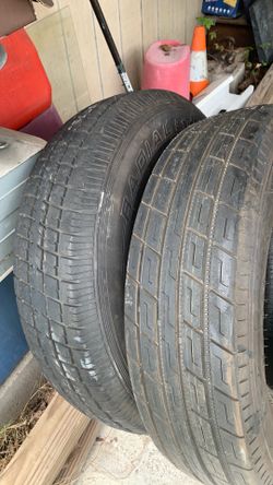 Trailer tires, st 235/80/R/16  qty 2