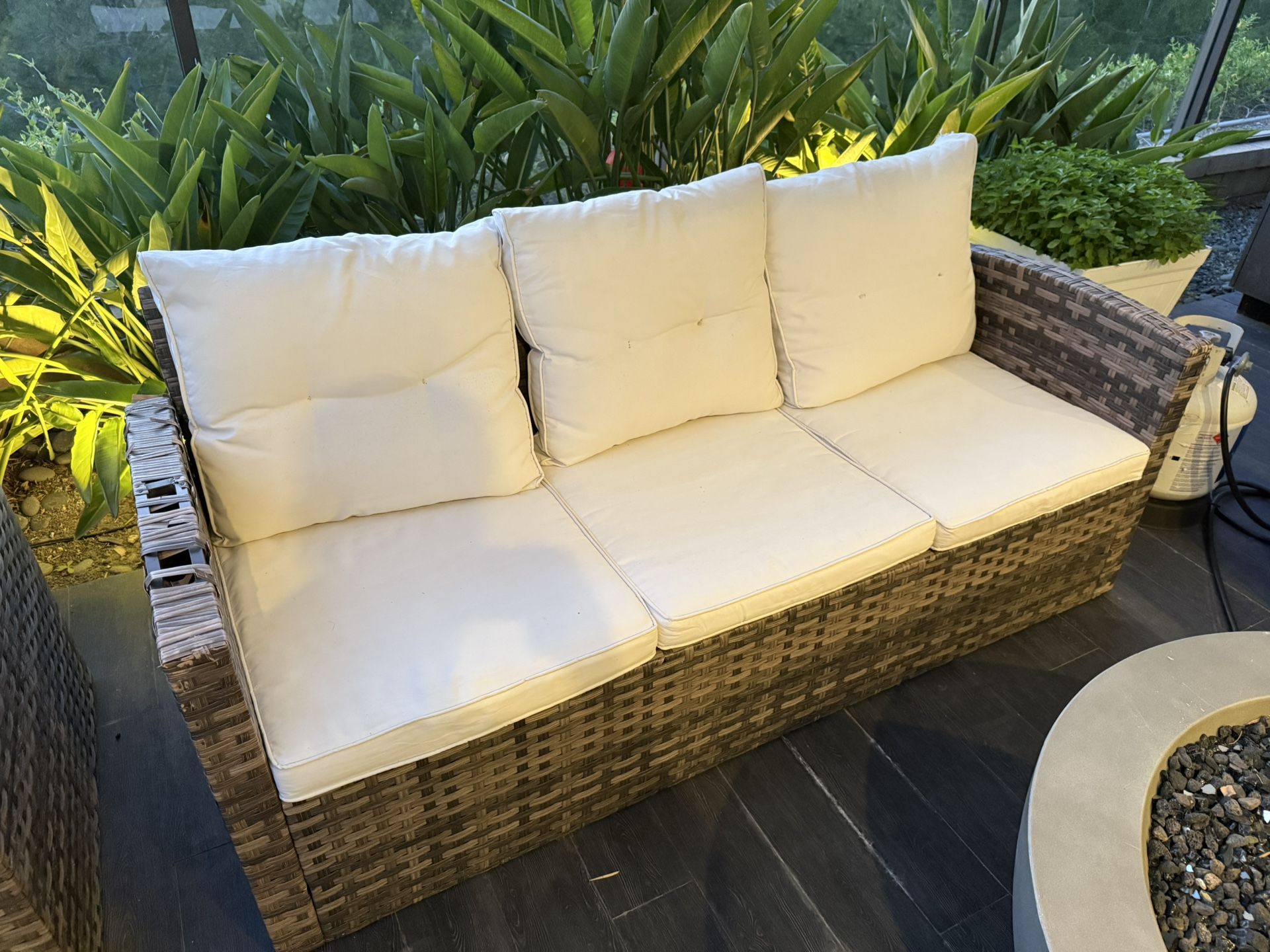 Outdoor Patio Furniture Set With Cushions