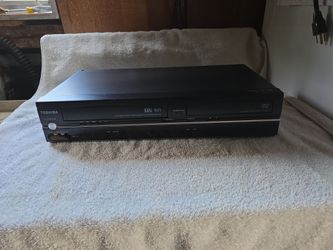 Toshiba VHS/DVD player.