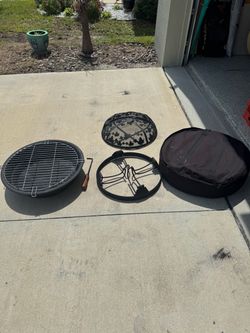 Ivey Design Coleman’s Portable Fire Pit 22in