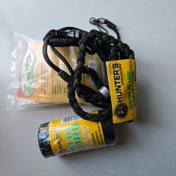 Tanglefree Tear Drop Lead Anchors, Hunters Cord & Lanyard.