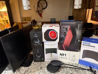Mini home recording studio bundle