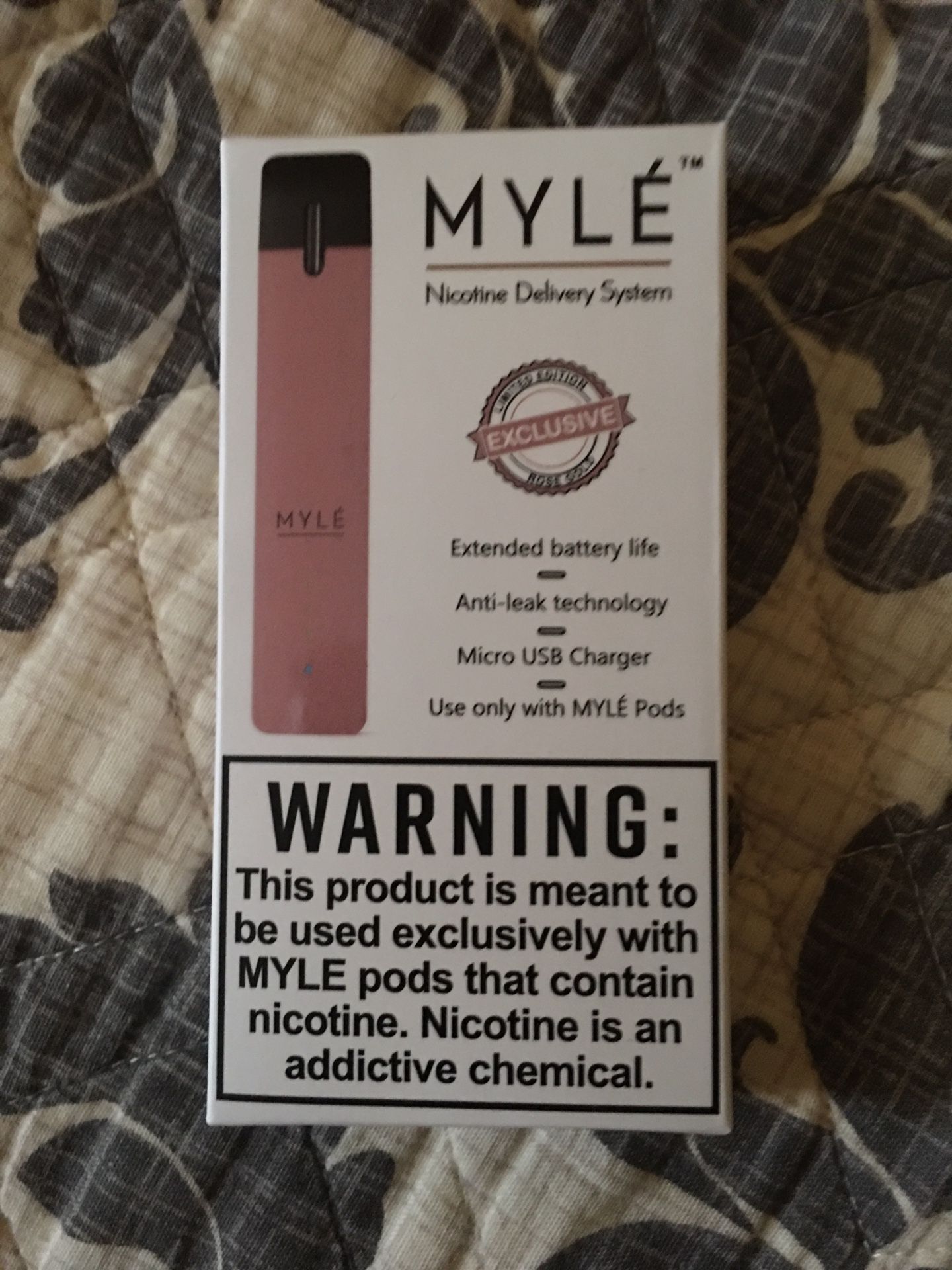 MYLE VAPOR NEW