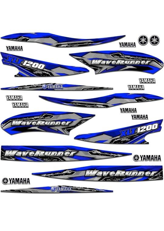 AMR Racing JetSki Graphic Decal Kit
