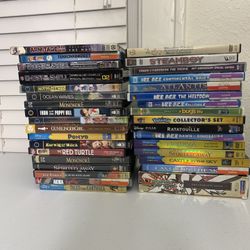 Massive Anime Movie DVD LOT - Studio Ghibli And More Rare