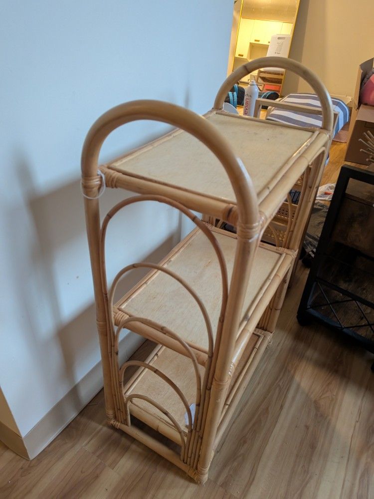 Rattan Bookcase