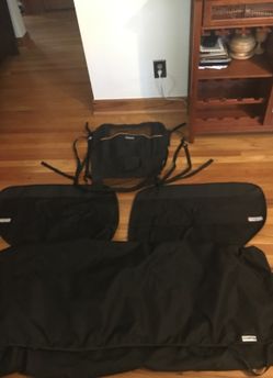 KURGO CARGO/BENCH SEAT COVER, PLUS HARNESS for Dog, (2) KURGO Bottom Seat Covers