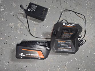 Rigid 4ah maximum output battery