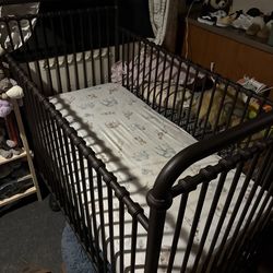 Baby Crib And Mattress