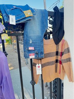 New and used clothes for adults, juniors, and babies/toddlers