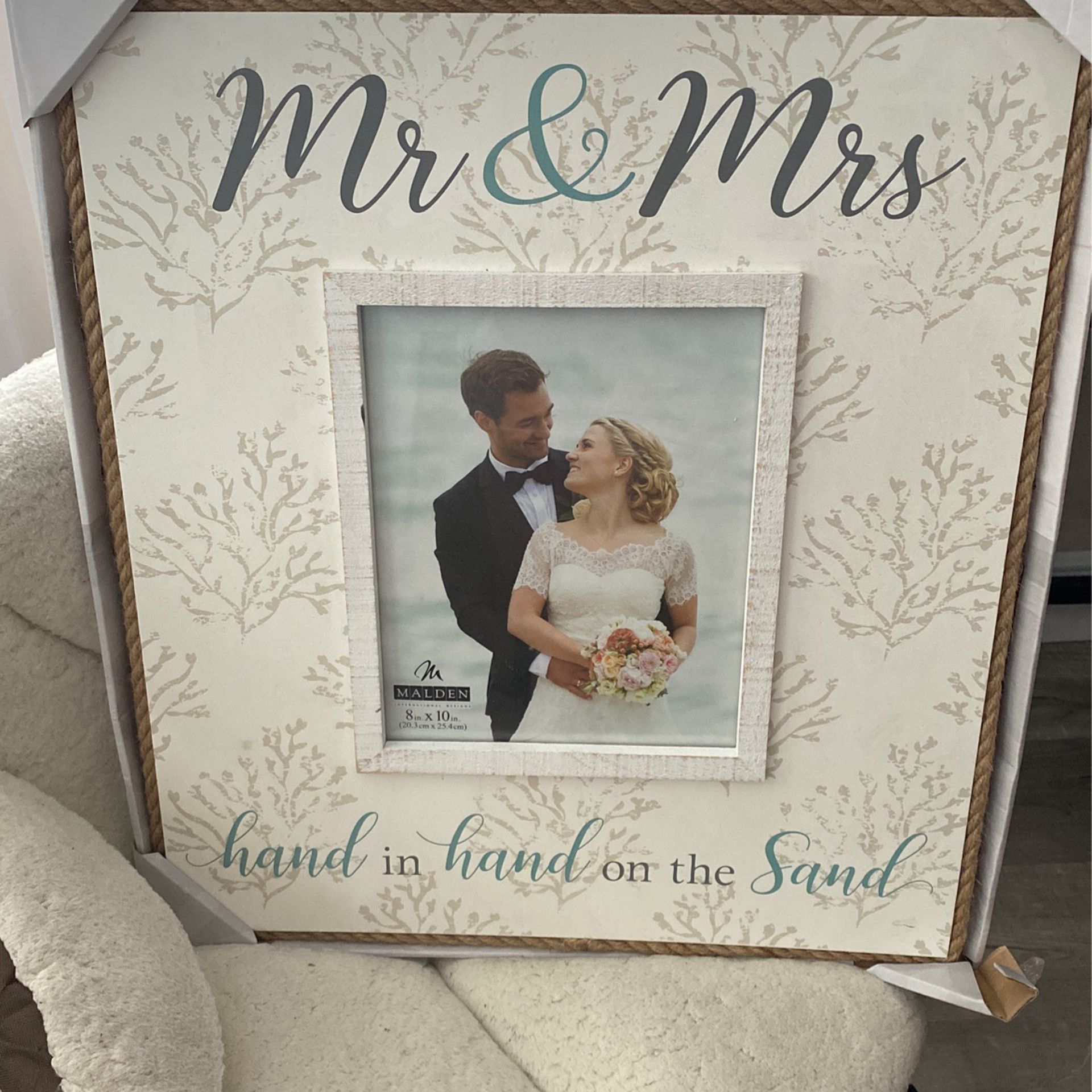 Mr And Mrs  Picture Frame 