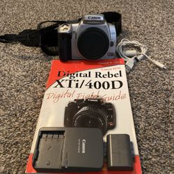 Canon EOS Digital Rebel XTi / 400D 10.1MP Digital SLR Camera (Body Only)