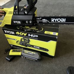 Ryobi Chinsaw 40v 