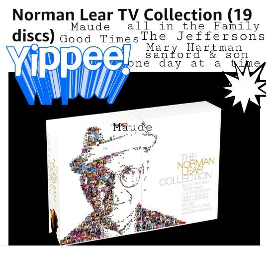 Norman Lear Collection DVD Movie TV SITCOM Set 19 Sealed Classic TV The Jeffersons All In The Family Maude Sandford & Son Good Times Plus Make Offer