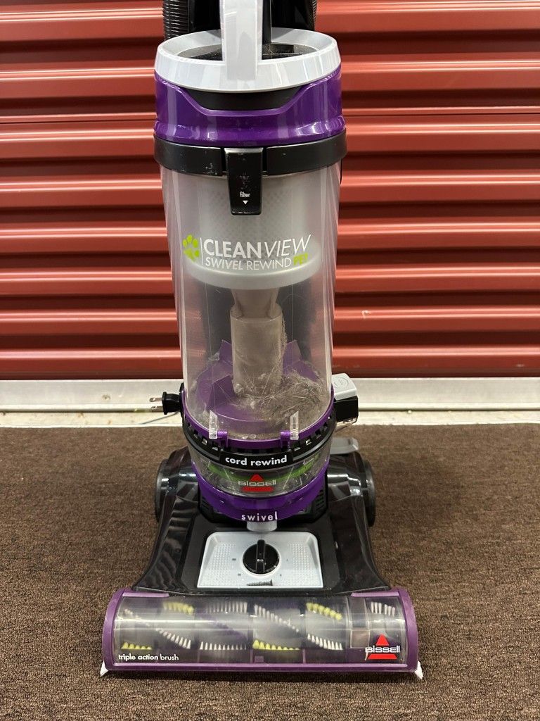 BISSEL CLEANVIEW TURBO PET SWIVEL HOME CARPET VACUUM CLEANER