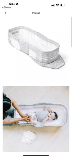 Baby Delight Snuggle Nest Harmony Portable Infant Lounger