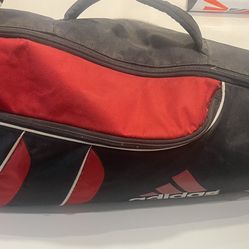 Adidas Baseball Red And Black Carrying Bag With Strap