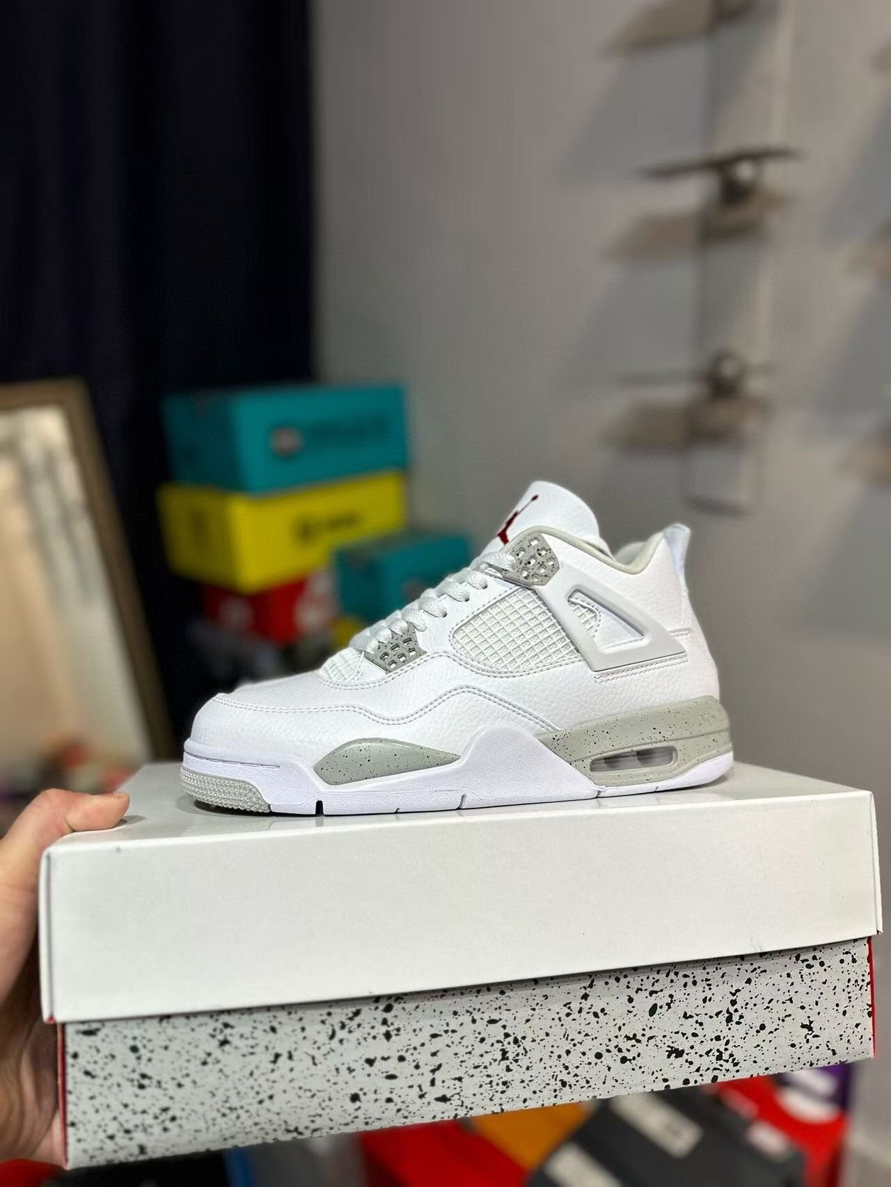 urgent sale!!Air Jordan 4 white Oreo