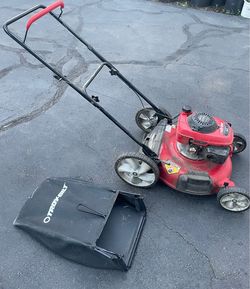 Troy-Bilt Push Lawn Mower with Bag